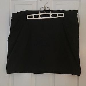 Eddie Bauer Black Sport Skort Golf Tennis Skirt 18